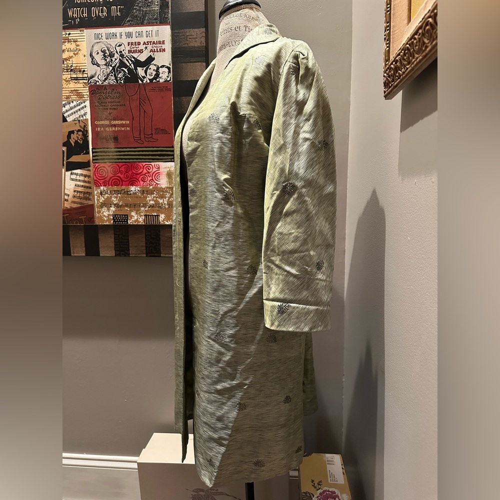 ONE OF A KIND SILK DUSTER!!! - Picture 4 of 13
